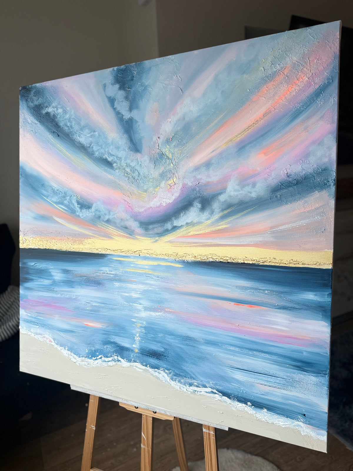 Dancing Light 100x100cm
