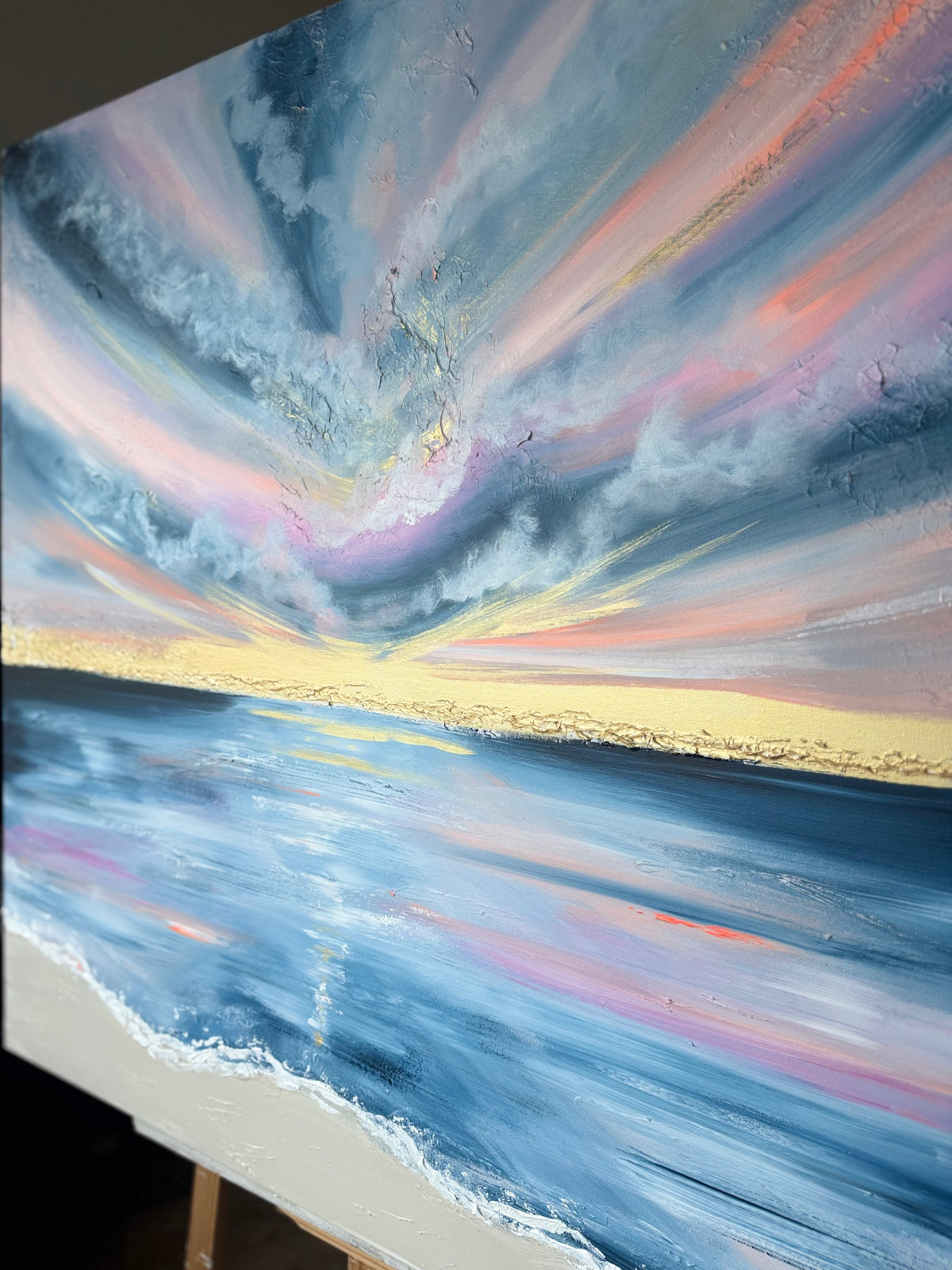 Dancing Light 100x100cm