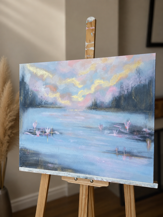 Where the Lilies Bloom 40x50cm